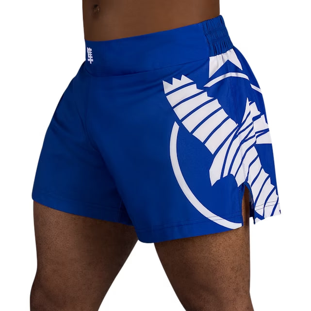Шорты Hayabusa Icon Kickboxing Shorts Blue White фото