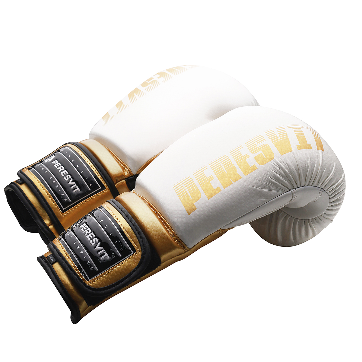 Боксерские перчатки Peresvit Core Boxing Gloves Gold White фото