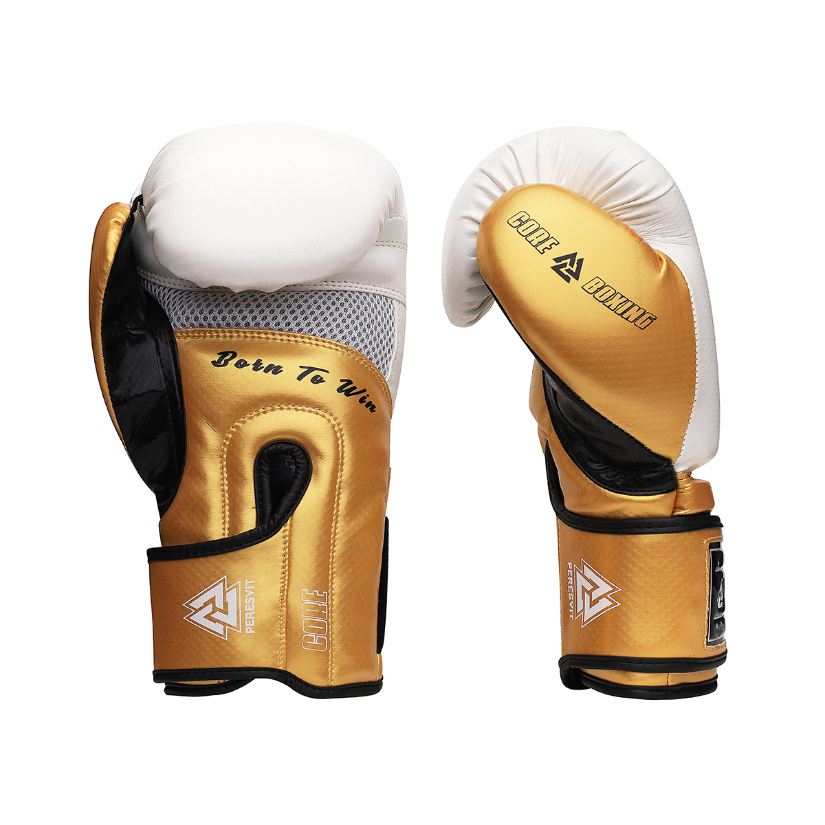 Боксерские перчатки Peresvit Core Boxing Gloves Gold White купить