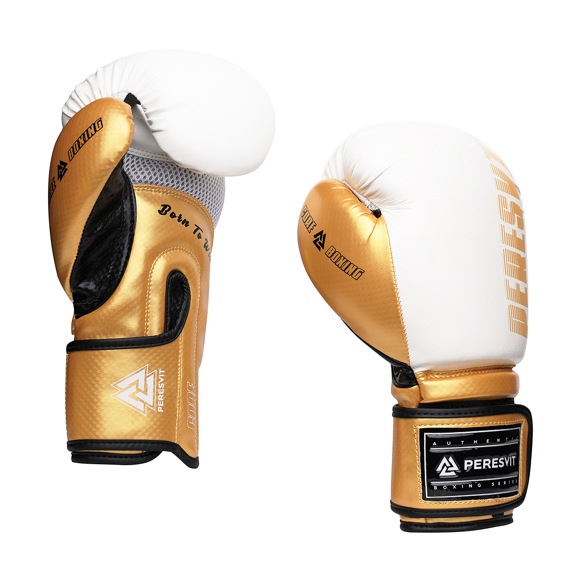 Боксерские перчатки Peresvit Core Boxing Gloves Gold White цена
