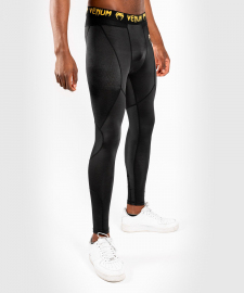 Компрессионные штаны Venum G-Fit Compression Tights Black Gold, Фото № 3