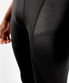 Компрессионные штаны Venum G-Fit Compression Tights Black Gold, Фото № 5