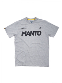 Футболка MANTO T-shirt Label Heather Grey