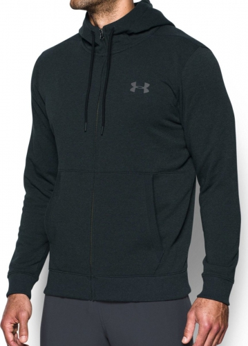 Under Armour Threadborne Fleece Full Zip Anthracite Hoodie buy
