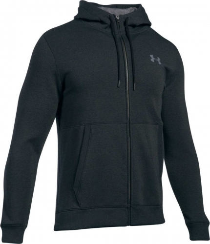 Under Armour Threadborne Fleece Full Zip Anthracite Hoodie photo