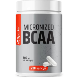 Пищевая добавка Sporter Micronized BCAA 2:1:1 - 200 капс