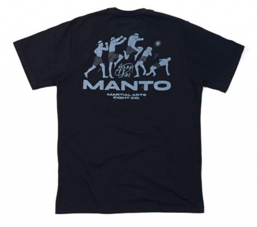 Футболка MANTO T-shirt Sequence Black купити