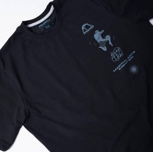 Футболка MANTO T-shirt Sequence Black ціна