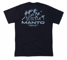 Футболка MANTO T-shirt Sequence Black, Фото № 2