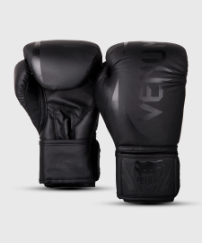 Детские боксерские перчатки Venum Challenger 2.0 Kids Boxing Gloves Black Black, Фото № 2
