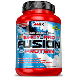 Сироватковий протеїн Amix WheyPro Fusion 1000g блакитна малина