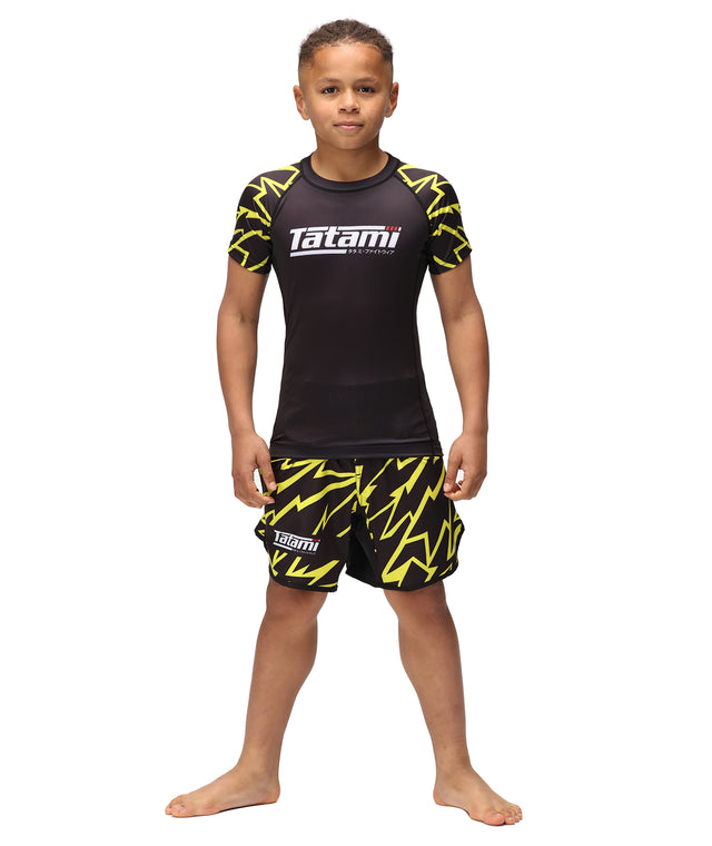 Childrens rashguard Tatami Kids Recharge Bolt photo