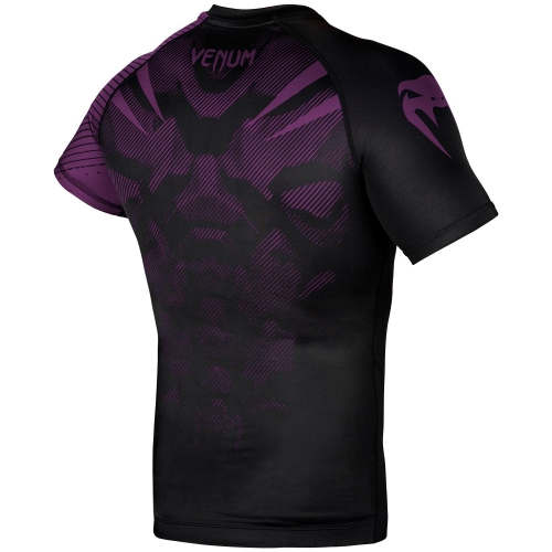 Venum NoGi 2.0 Rashguard Short Black Purple photo