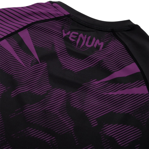 Venum NoGi 2.0 Rashguard Short Black Purple size