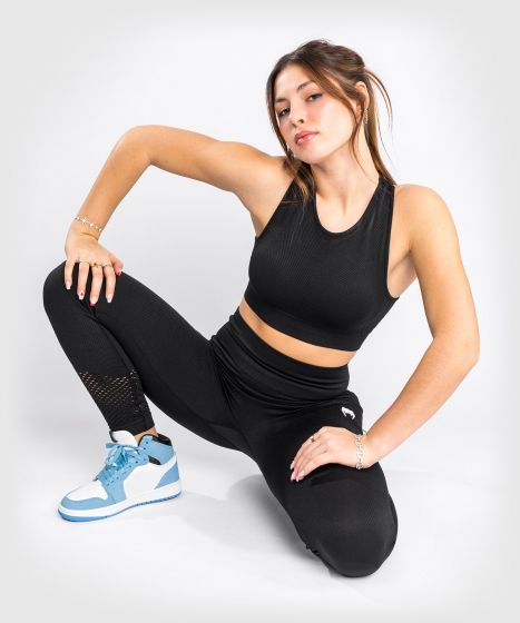 Женские леггинсы Venum Sparring Seamless Leggings For Women Black цена