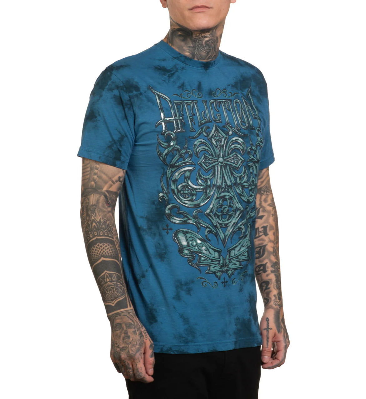 Футболка Affliction Abrasive Line Tee фото