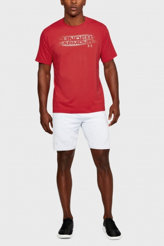 Under Armour Phase Wordmark Tee Red T-shirt price
