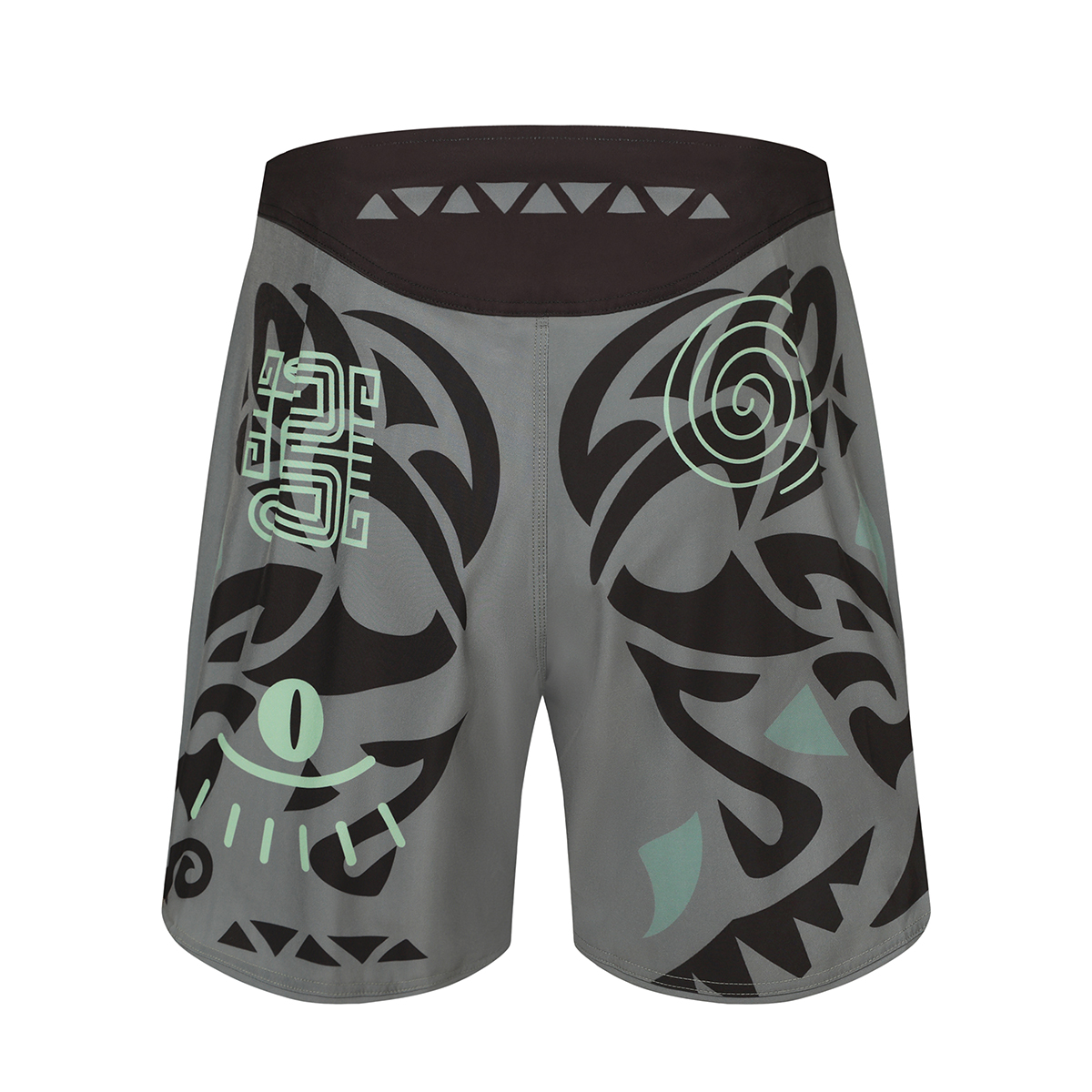 Шорты для MMA Peresvit Maori Black Military Green купить