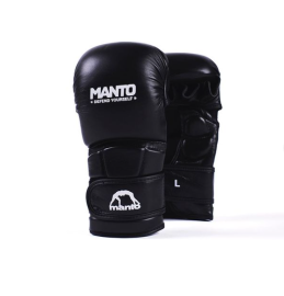 Рукавиці для MMA MANTO Shooter Gloves PRO Black White