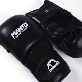 Рукавиці для MMA MANTO Shooter Gloves PRO Black White, Фото № 2