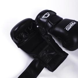 Рукавиці для MMA MANTO Shooter Gloves PRO Black White, Фото № 3