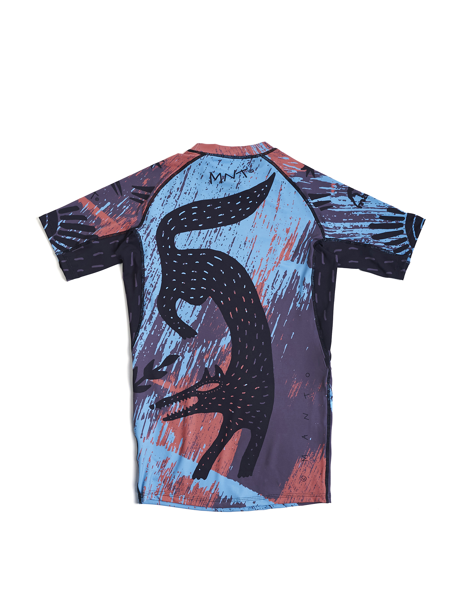 Рашгард з коротким рукавом MANTO Livings Multicolor ціна