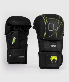  Venum Training Camp 4.0 Sparring Gloves for MMA - Black/Neon Green buy