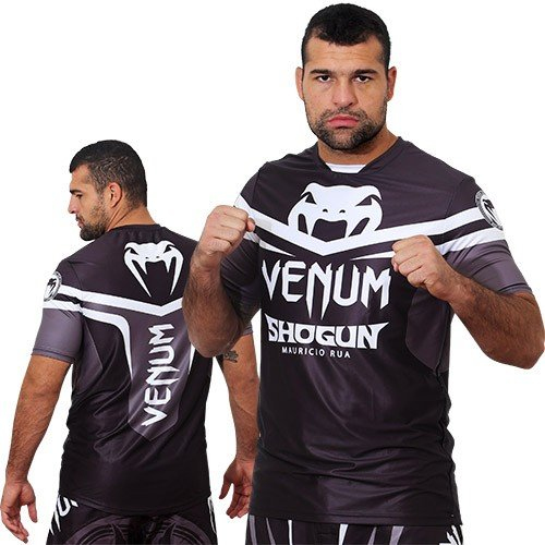 Футболка Venum Shogun UFC Edition Dry Tech T-shirt Black - Ice