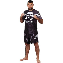 Футболка Venum Shogun UFC Edition Dry Tech T-shirt Black - Ice, Фото № 2