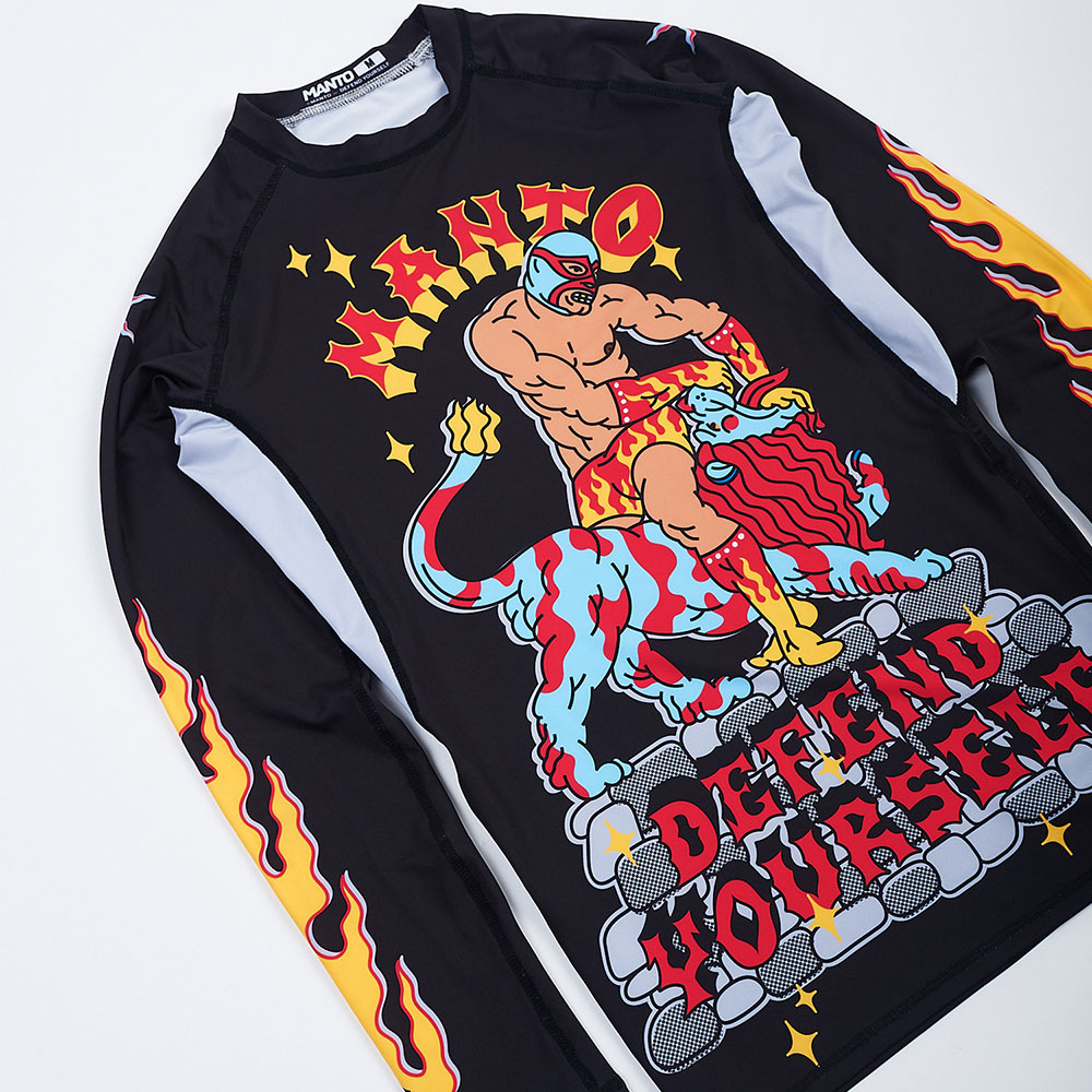 Рашгард длинным рукавом MANTO Lutador цена