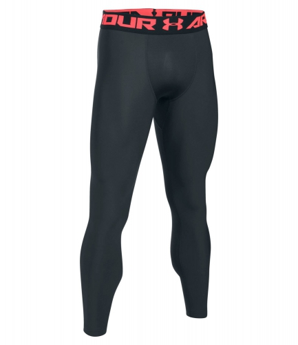 Компрессионные штаны Under Armour HeatGear® Armour Mens Leggings Black Pink цена