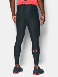 Компрессионные штаны Under Armour HeatGear® Armour Mens Leggings Black Pink, Фото № 2