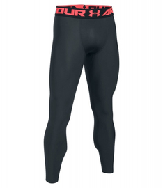 Компрессионные штаны Under Armour HeatGear® Armour Mens Leggings Black Pink, Фото № 3
