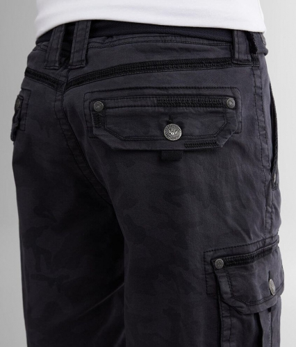 Affliction Gunsmoke Cargo Stretch Shorts photo