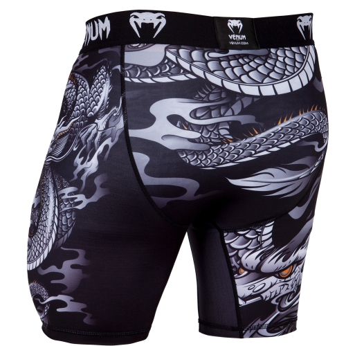 Venum Dragons Flight Compression Shorts Black photo