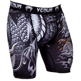 Компрессионные шорты Venum Dragons Flight Compression Shorts Black, Фото № 2