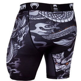 Компрессионные шорты Venum Dragons Flight Compression Shorts Black, Фото № 4