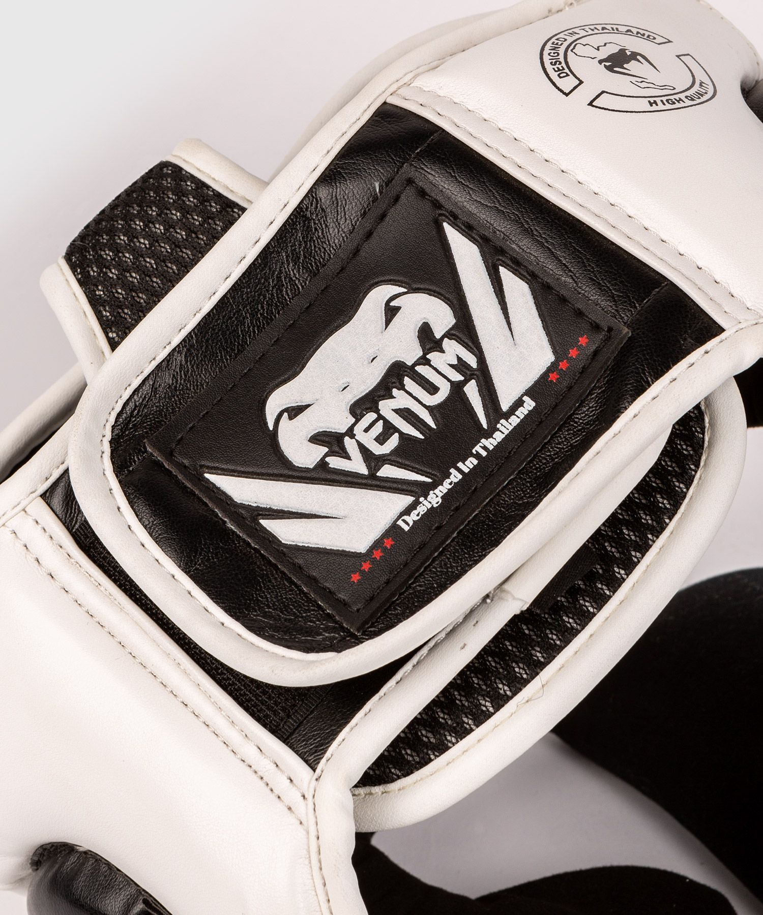 Боксерский шлем для детей Venum Challenger Kids Headgear Black White размер