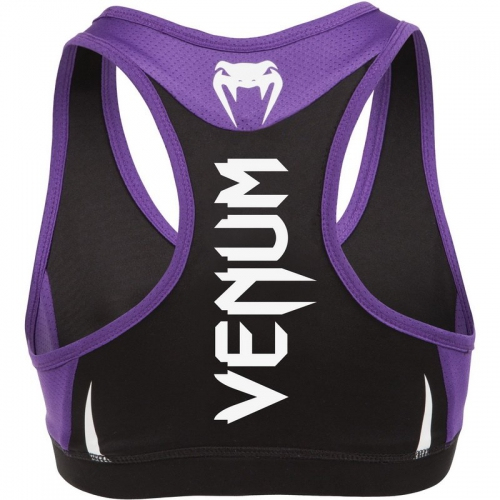 Спортивний топ Venum Body Fit Top Black Purple оригінал