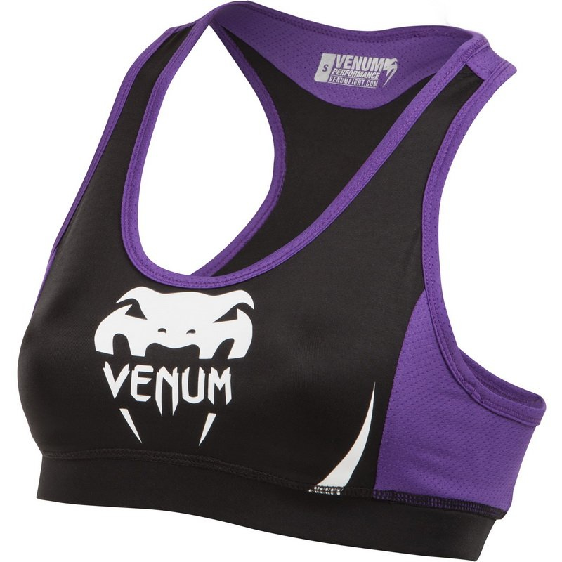 Спортивный топ Venum Body Fit Top Black Purple