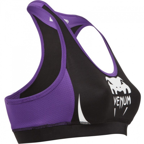 Спортивний топ Venum Body Fit Top Black Purple купити