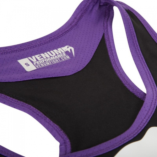 Спортивний топ Venum Body Fit Top Black Purple розмір