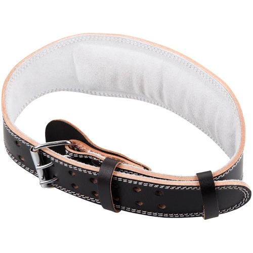 Атлетический пояс Venum Hyperlift Leather Weightifting Belt Black цена
