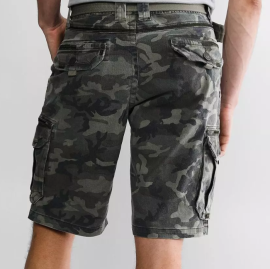 Шорты Affliction Strike Cargo Short Hunter Green, Фото № 2