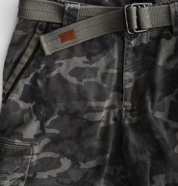 Шорти Affliction Strike Cargo Short Hunter Green, Фото № 5