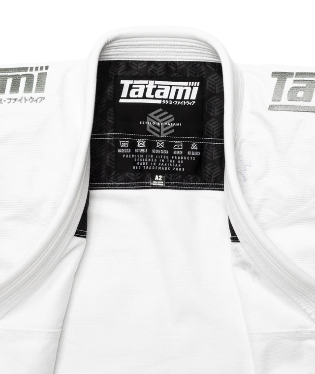 Кімоно Tatami Estilo Black Label Gi - Grey on White розмір