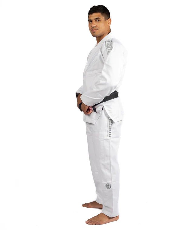 Кімоно Tatami Estilo Black Label Gi - Grey on White ціна