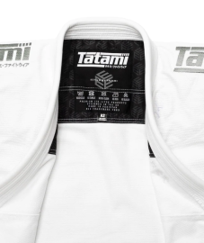 Кімоно Tatami Estilo Black Label Gi - Grey on White, Фото № 6