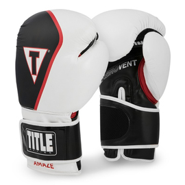 Боксерские перчатки TITLE Infused Foam Amaze Boxing Gloves White