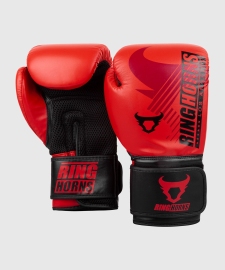 Боксерские перчатки Ringhorns Charger MX Red Black, Фото № 2